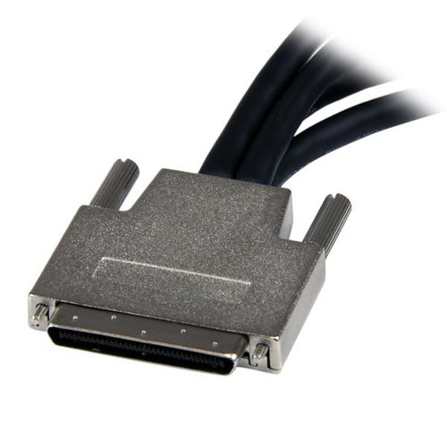 StarTech.com VHDCI Cable Full HD, 4 Port HDMI Breakout Cable for Video Card, 1920x1200 60Hz, 30 AWG, Mirror or Expand Video, VHDCI to HDMI Breakout Cable, VHDCI Adapter