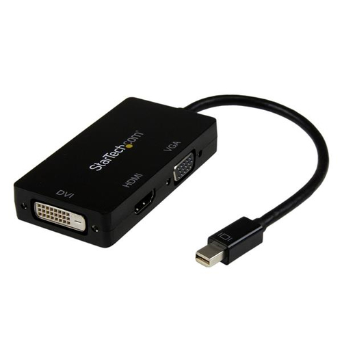 MDP2VGDVHD ADAPTADOR CONVERTIDOR MINI  DISPLAYPORT A VGA DVI HDMI