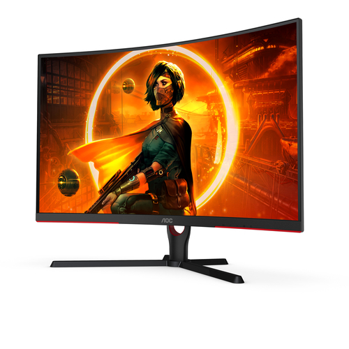 AOC C32G3E computer monitor – image 6