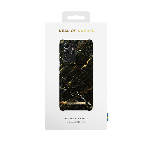 iDeal of Sweden Printed Case Galaxy S21 Ultra Port Laurent Marble
