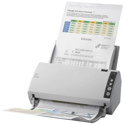 Fujitsu fi-6110 ADF skanner 600 x 600 DPI A4 Valge
