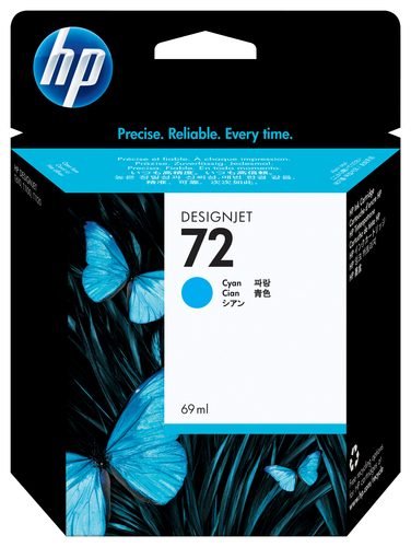 Cartucho HP 72 Cyan 69ml C9398A - Código: C9398A | Compra en Guadalajara