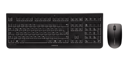 CHERRY Desktop DW 3000 [FR] Wireless black/noir