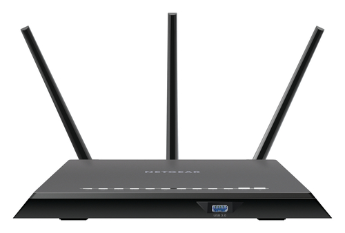 NETGEAR R7000 wireless router Gigabit Ethernet Dual-band (2.4 GHz / 5 GHz) Black