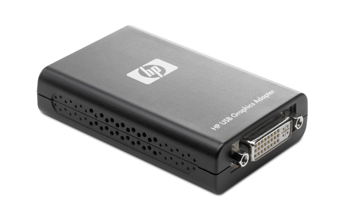 HP NL571AA USB grafiskais adapteris 1920 x 1080 pikseļi Melns