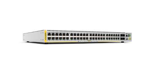 Switch PoE Stackeable Capa 3 48 puertos 10/100/1000 Mbps 4 puertos SFP 10 G 370 W fuente redundante AT-X510-52GPX-10 - AT-X510-52GPX-10