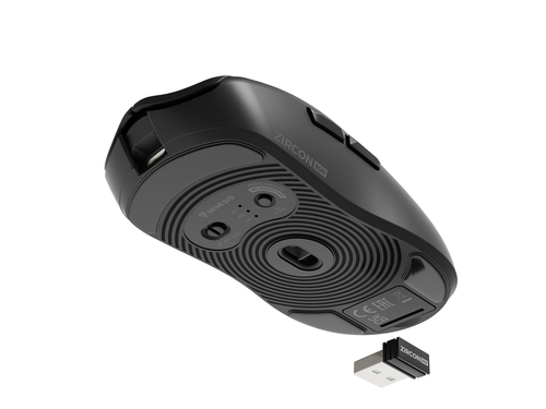 Genesis Gaming Maus ZIRCON 500 kabellos schwarz, afbeelding 2
