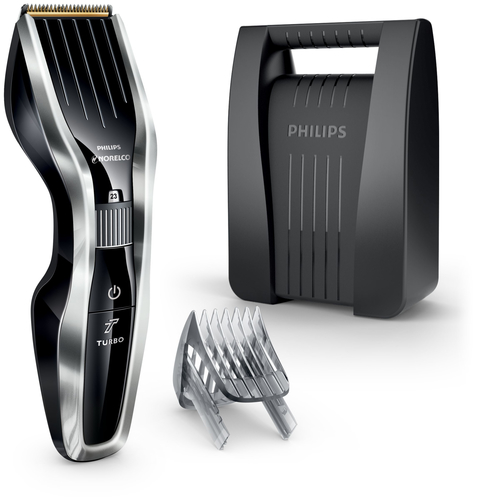 Philips Norelco HAIRCLIPPER 7100 HC7452/41 hair trimmers/clipper Black, Metallic 24 – image 2