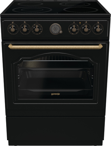 Gorenje Glaskeramikspis GECS6B70CLB RAL9005 MAT