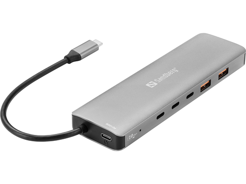 Sandberg USB-C to 5 x USB-C + 2 x USB-A – image 3