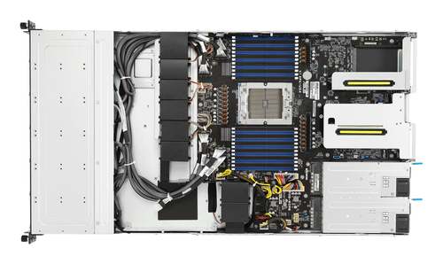 ASUS RS501A-E12-RS12U LGA 6096 Rack (1U) Zwart, Zilver, afbeelding 9