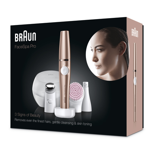 Braun FaceSpa Pro 81694581 epilator 10 tweezers Bronze – image 5