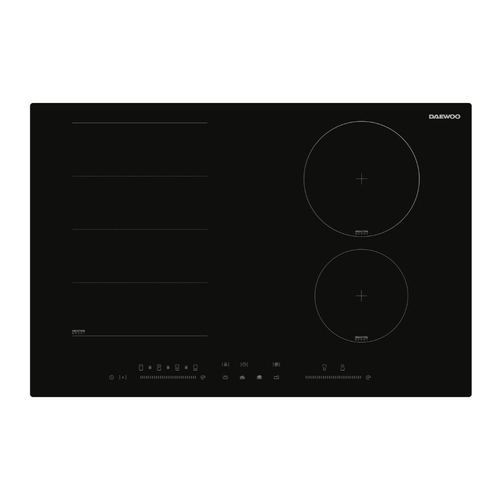 Daewoo H6IS50L1IT hob Black Built-in