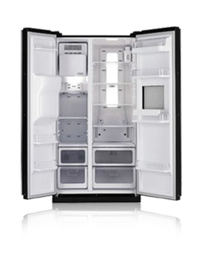 Samsung RSH1FLMR side-by-side refrigerator Freestanding