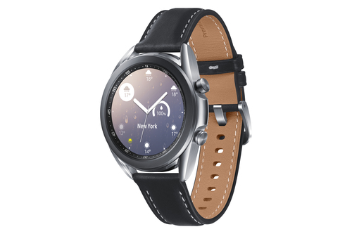 Samsung Galaxy Watch3 3,05 cm (1.2") OLED 41 mm Цифровой 360 x 360 пикселей Сенсорный экран Серебристый Wi-Fi GPS (спутниковый)