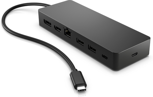 HP Universal USB-C Multiport Hub (50H55AA) + USB-C 65W Laptop Charger(671R3AA) – image 3