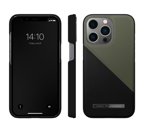 iDeal of Sweden Atelier Case iPhone 13P Onx Blk Khki – image 2