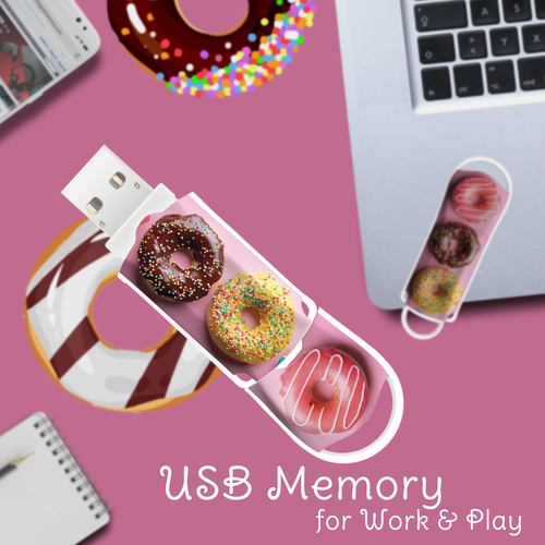 Integral 128GB USB3.0 DRIVE XPRESSION DOUGHNUTS – image 7