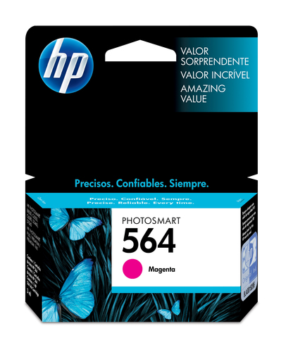 CARTUCHO TINTA ORIGINAL HP 564 MAGENTA CB319WL - CB319WL