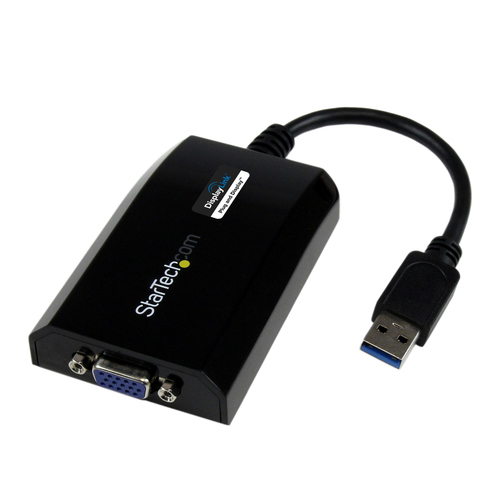 ADAPTADOR USB 3.0 A VGA 1080P PARA MAC TARJETA DE VIDEO EXTERN. UPC 0065030854894 - USB32VGAPRO