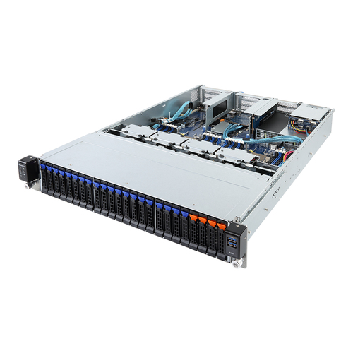 GIGABYTE R281-N40 Intel® C621 LGA 3647 (Socket P) Rack (2U) Black, Grey