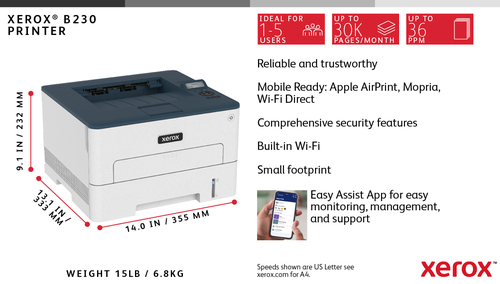 Xerox B230 A4 Mono L - image 7