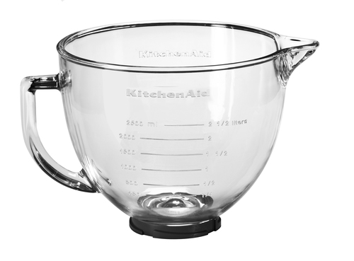 KitchenAid 5KSM5GB Glazen mengkom 4,7 L, afbeelding 2