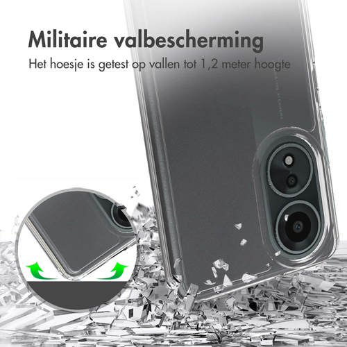 Accezz Xtreme Impact Backcover Oppo A58 Telefoonhoesje Transparant, afbeelding 2
