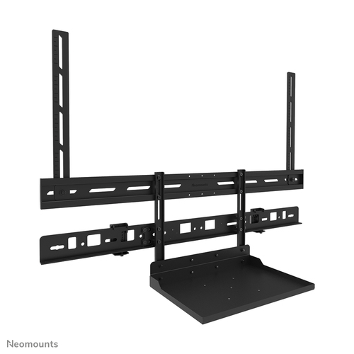 Neomounts AV60-500BL Kit compuesto por barra de videoconferencia y soporte para ordenador portátil 43-110" - VESA - máx 8 kg - universal