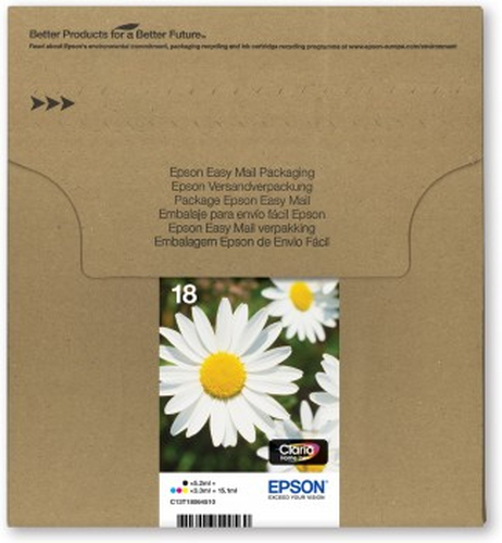 Epson Daisy Multipack 4-colours 18 Claria Home Ink EasyMail Pack