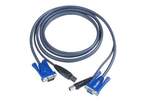 ATEN USB KVM Cable KVM-kaabel Must 3 m