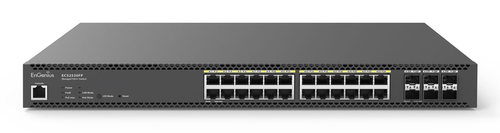 EnGenius ECS2530FP сетевой коммутатор Управляемый L2+ 2.5G Ethernet (100/1000/2500) Питание по Ethernet (PoE) Черный