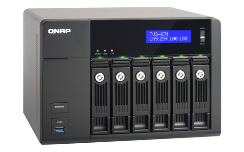 QNAP TVS-671 NAS Tower Intel® Core™ i3 i3-4150 – image 8