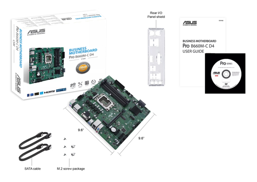 ASUS PRO B660M-C D4-CSM Micro-ATX LGA1700 Intel B660 – billede 8