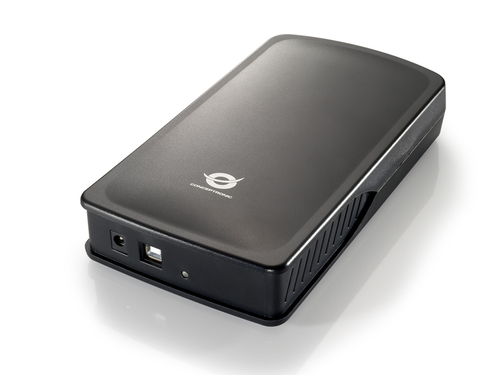 Conceptronic CHD3DUB cieto disku uzglabāšanas sistēma HDD korpuss Grafīts 3.5