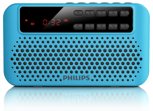 Philips Portable speaker SBM120BLU/93 – image 2