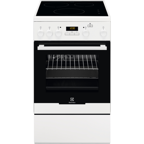Electrolux EKI54951OW Range cooker Electric Zone induction hob White
