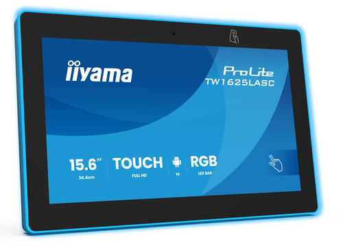 Iiyama ProLite TW1625LASC-B3PNR Berøringspanel PC RK3576 4GB 32GB ARM Cortex-A72 + A53 Android 14