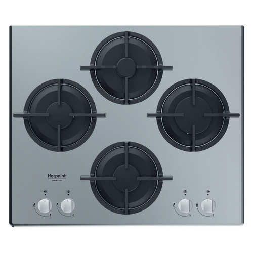 Hotpoint HAGD 61S/SL Серебристый Встроенный 60 cm Газовый 4 зона(ы)