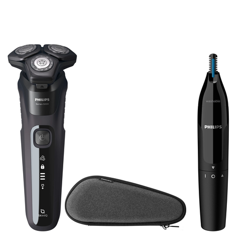 Philips SHAVER Series 5000 S5588/26 Wet and dry electric shaver with eyebrow trimmer – image 3