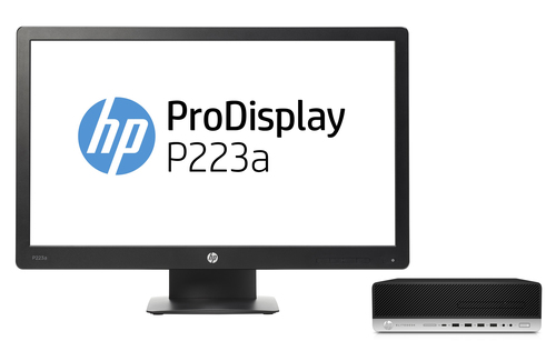 HP EliteDesk 800 G3 SFF + ProDisplay P223a