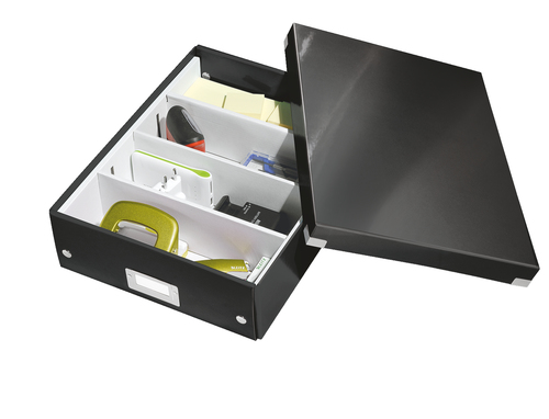 Leitz Opbergdoos Zwart (b x h x d) 28.1 x 10 x 37 cm 1 stuk(s) – Foto 4 van 4