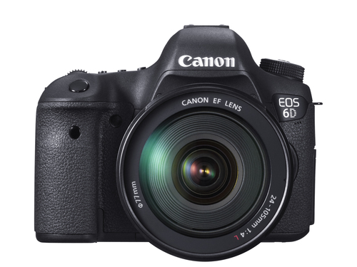 Canon EOS 6D + EF 24-105mm SLR-kaamera komplekt 20,2 MP CMOS 5472 x 3648 pikslit Must