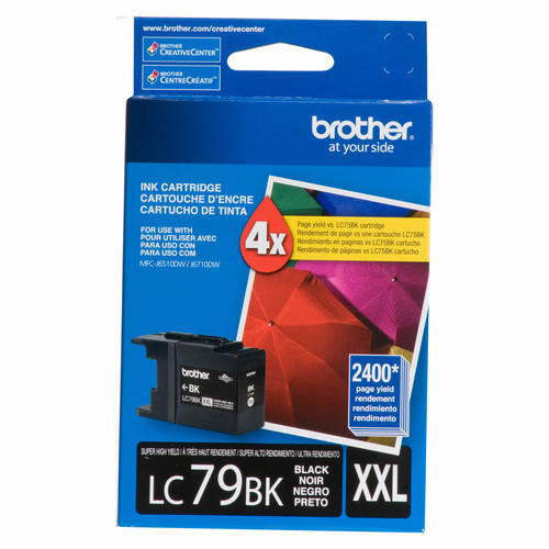 LC79BKS BLK INK CART FOR MFC-J6510DW/J6710DW MULTI 5