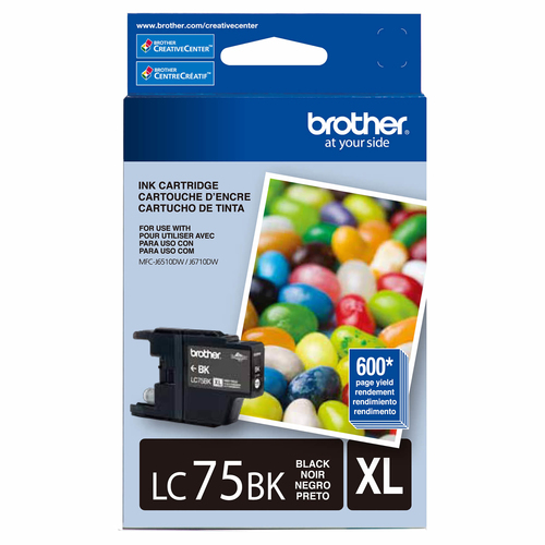 Brother LC75BKS product photo