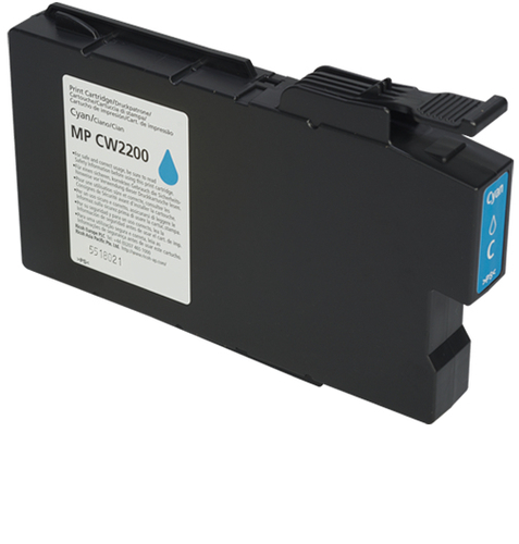 RICOH CYAN INK CARTRIDGE FOR USE IN MPCW2200 MPCW2200SP 100ML