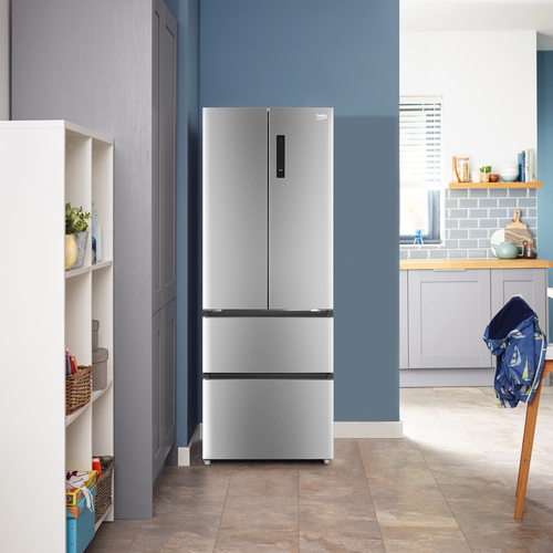 Beko GN14790PX Freestanding Frost Free American Style Fridge Freezer with Fast Freeze – image 6