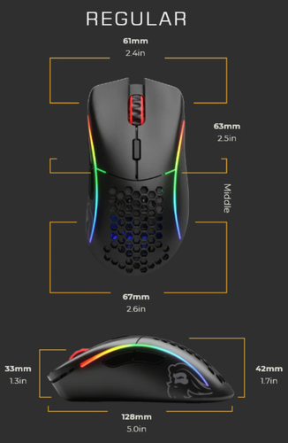 Glorious Model D Wireless gaming muis, afbeelding 10
