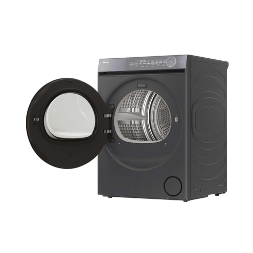 Haier X Series 7 HD90-C367GU1-UK Wifi Connected 9Kg Heat Pump Tumble Dryer - Graphite - A++ Rated, Silver - image 3
