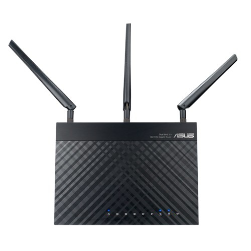 ASUS RT-AC1750 wireless router Gigabit Ethernet Dual-band (2.4 GHz